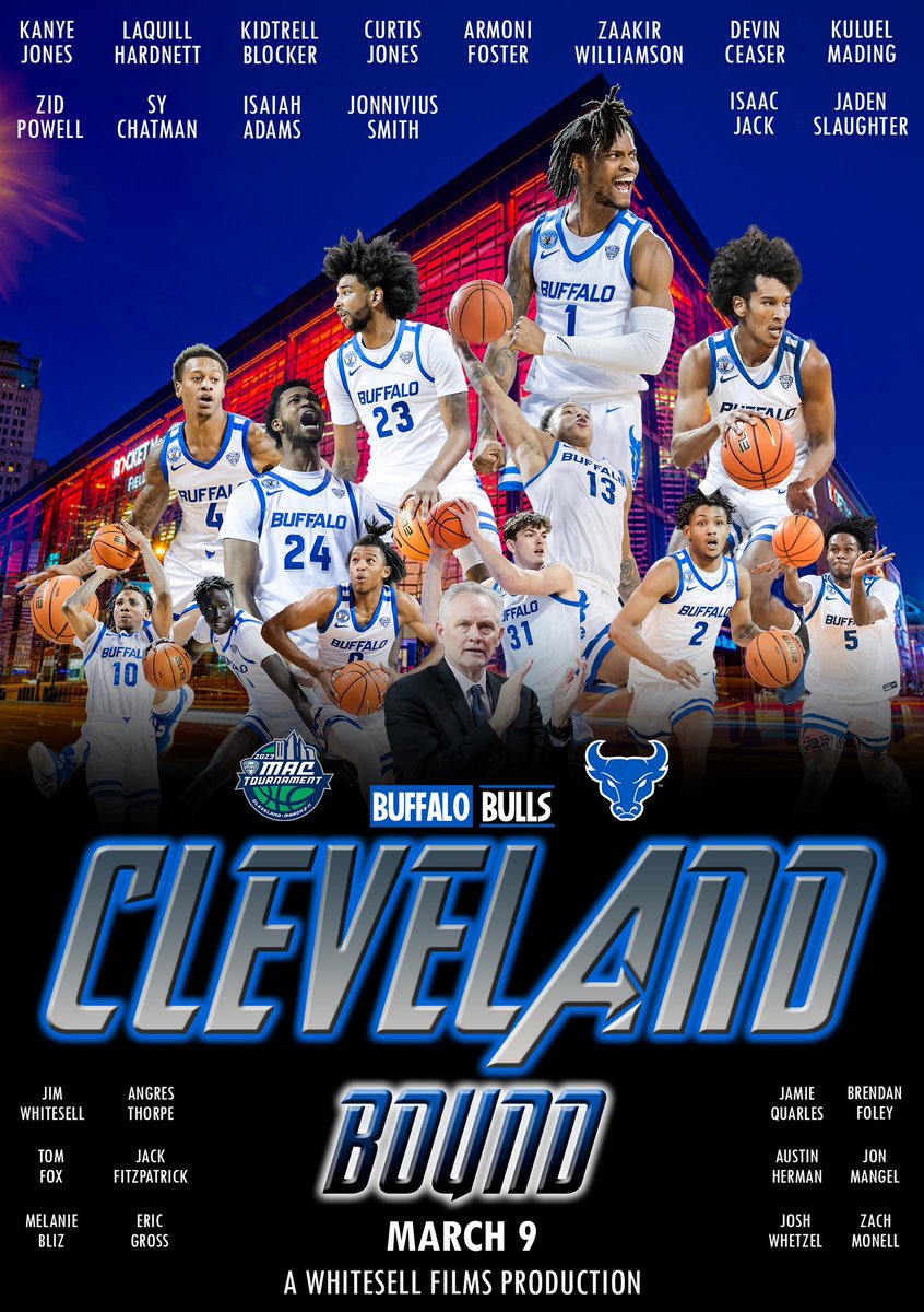 UBuffaloMBB's tweet photo. We’ll see you in Cleveland. 😎🤘 #UBhornsUP https://t.co/0wHd9L1HJf