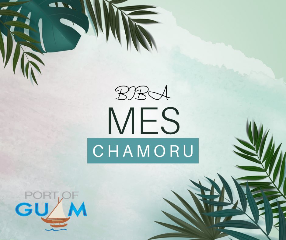 GuamPort's tweet photo. Biba Mes CHamoru! #guam #meschamoru #portofguam #portstrong https://t.co/ltfAxjEY9H