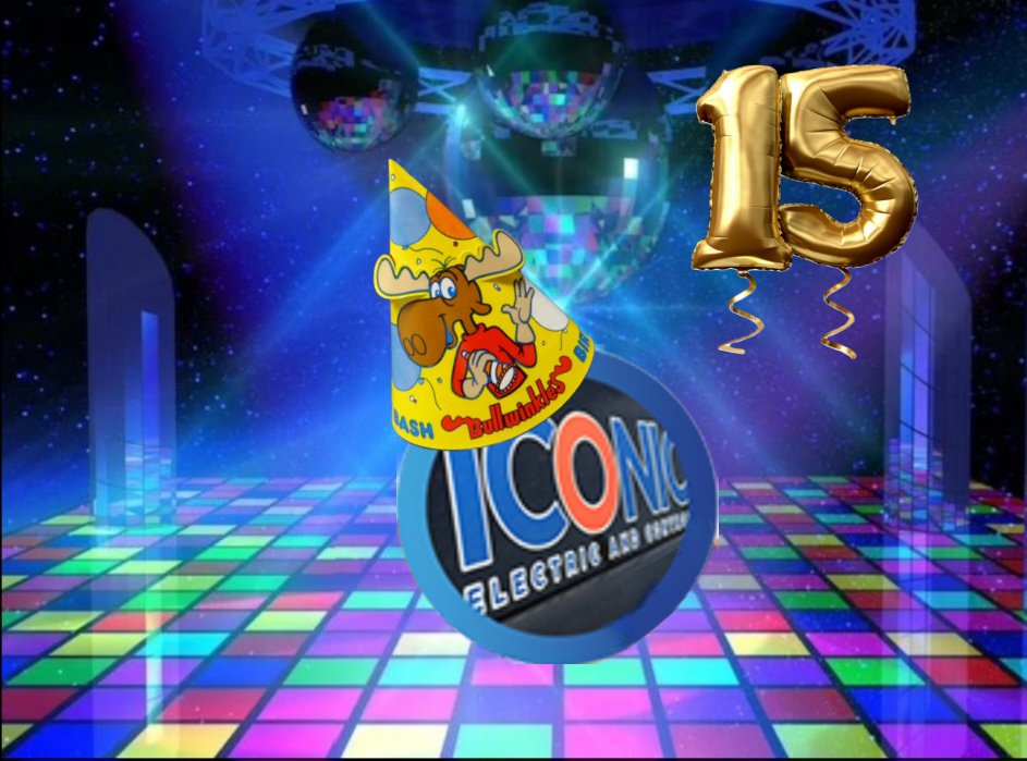 Someone celebrated a birthday yesterday. Iconic Electric and Controls turned 15!

We've made so many great partners, had so many amazing people join our team, and of course there's all of you 🙏🏽 If Bullwinkles still existed we'd book it and invite you all

To 15 more &amp; beyond! 🥂