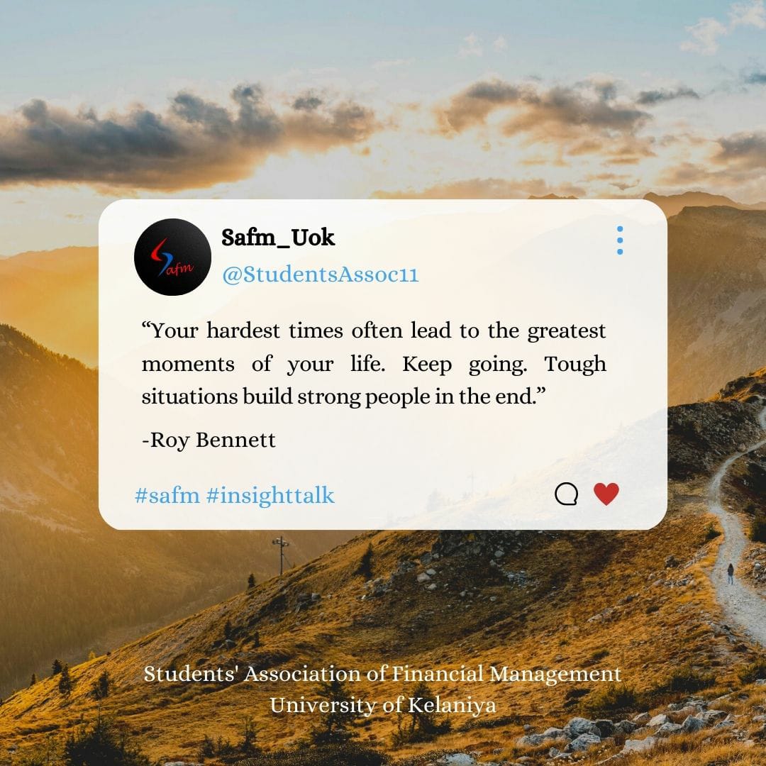 StudentsAssoc11's tweet photo. #insighttalk                                               #SAFM                                                      #DCFM                                               
 #UOK https://t.co/YIWeoD8N6n