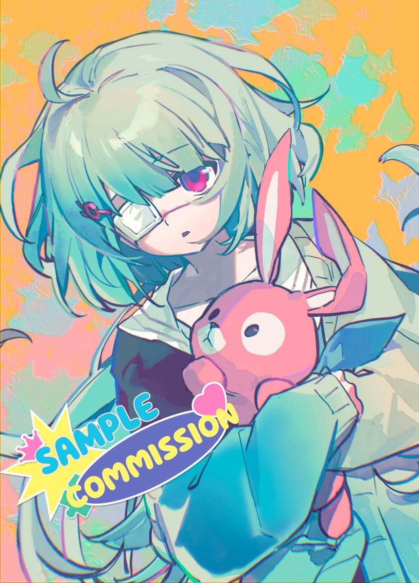 「Commission example  」|NAKUのイラスト