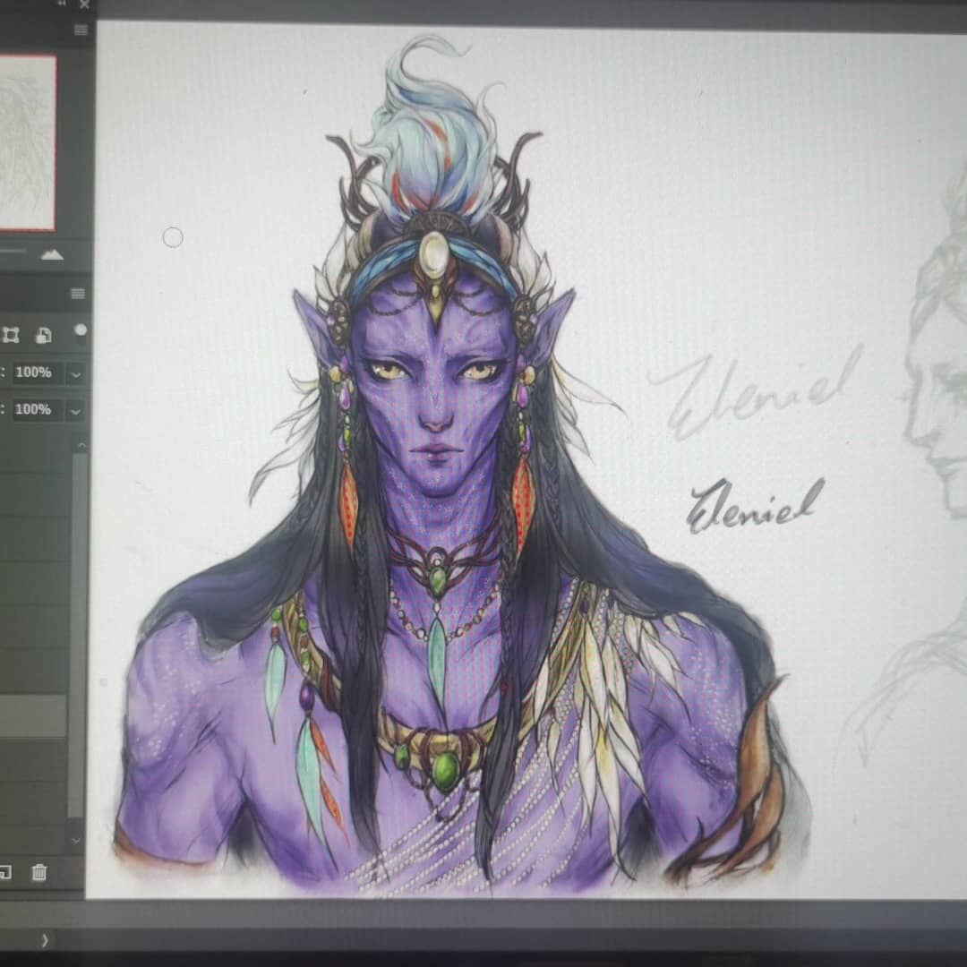 ElenielLin's tweet photo. #avataroc #Avatar 
Kìmtanhì 's  brother Ronsemaumlie https://t.co/2C3W1zC6JO