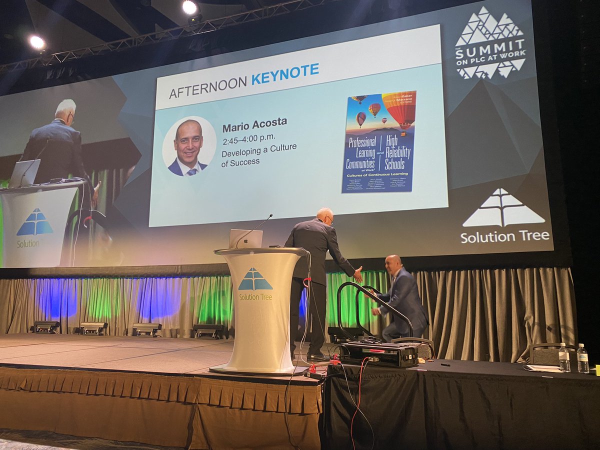 THBoogren's tweet image. Knocked it straight outta the park! Freudenfreude all day long… I love to watch my friend shine! @SolutionTree @MarzanoResource #PLCSummit