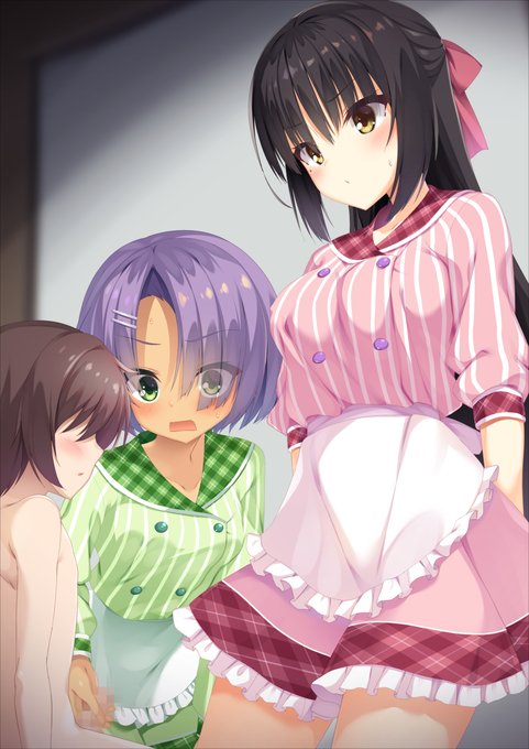 サンプル!たくし上げ差分しんどかったぁ～!! 