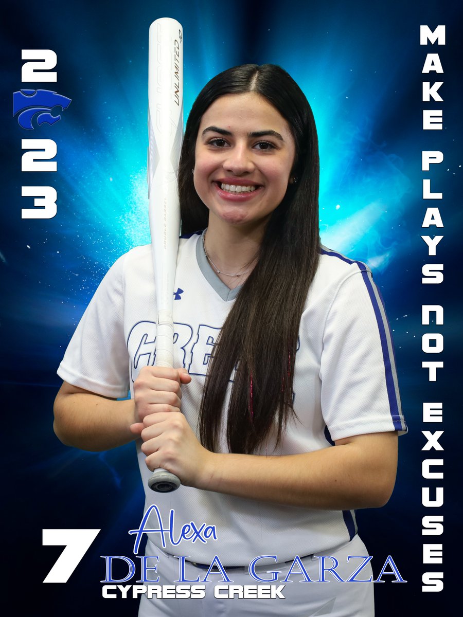Tough Night for the Cougars! Unfortunately, the night didn't end like we wanted. Shout out to Player of the Game, #7 Alexa DeLaGarza! She got the 1st RBI to get us on the board, went 2 for 2, drew up a walk, &amp; was part of a massive double play! #MakePlaysNotExcuses #ForYouKight