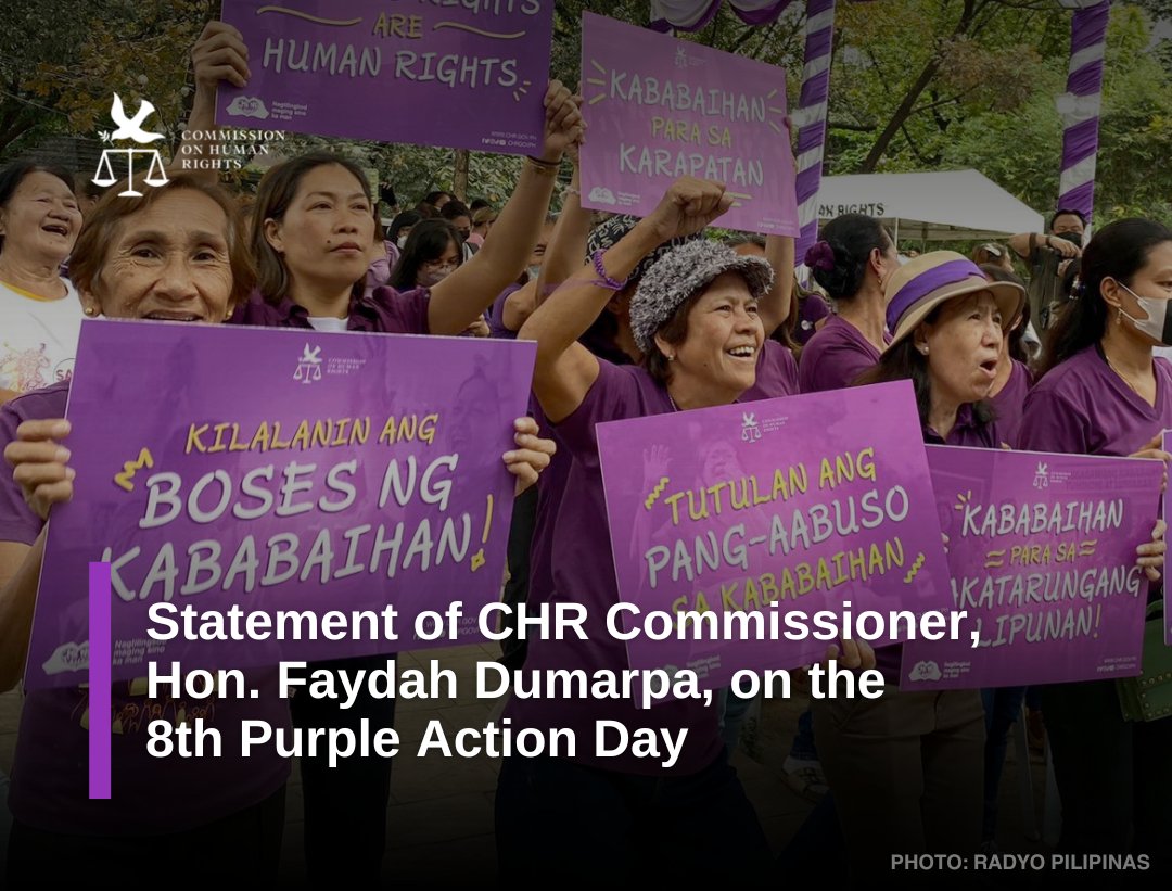 CHR Philippines on Twitter "As Gender Ombud, the Commission