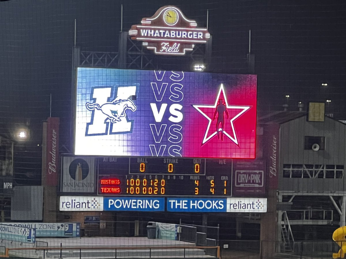 James Espinosa ποΈ (@siredwardjames) on Twitter photo FINAL: <a href="/CCKing_Baseball/">CC King Mustang Baseball Alumni/Fans πβΎππ</a> 4, #6-5A <a href="/raytexanbsbl/">Texan Baseball</a> 3.
Drew Garcia of King goes 7 innings, CG, 5 Ks. He also went 1-2 at the plate with a BB.
Thanks for watching and listening on <a href="/MICSportsNetwrk/">MIC Sports Network</a> and <a href="/1440KEYSAM/">1440KEYS-AM</a>
#TXHSBaseball FINAL: <a href="/CCKing_Baseball/">CC King Mustang Baseball Alumni/Fans πβΎππ</a> 4, #6-5A <a href="/raytexanbsbl/">Texan Baseball</a> 3.
Drew Garcia of King goes 7 innings, CG, 5 Ks. He also went 1-2 at the plate with a BB.
Thanks for watching and listening on <a href="/MICSportsNetwrk/">MIC Sports Network</a> and <a href="/1440KEYSAM/">1440KEYS-AM</a>
#TXHSBaseball