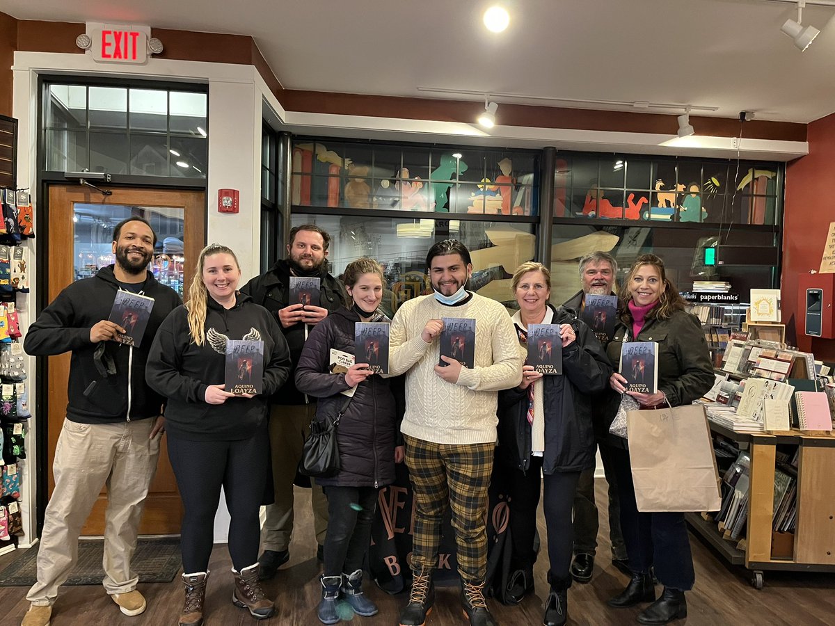 Aquino Loayza: Monologing Jabroni (@aquinoauthor) on Twitter photo Thank you <a href="/copperdogbooks/">Copper Dog Books</a> for hosting a signing for me! If youāre in the North Shore and want a copy, I left a few signed ones! Be sure to pick some up!
I was born in Beverly and raised in Lynn. Felt like coming home. Even stopped for a North Shore Roast Beef before. Thank you <a href="/copperdogbooks/">Copper Dog Books</a> for hosting a signing for me! If youāre in the North Shore and want a copy, I left a few signed ones! Be sure to pick some up!
I was born in Beverly and raised in Lynn. Felt like coming home. Even stopped for a North Shore Roast Beef before.