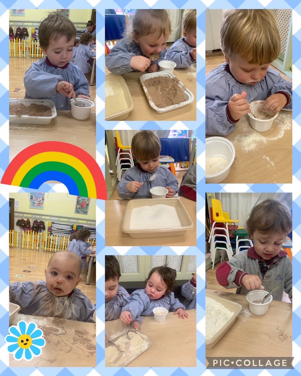 colegiosilbcn's tweet photo. Aquesta setmana les tortugues🐢estem treballant els aliments…Així que….hem posat les nostres manetes en acció…i hem experimentat amb…sucre, cacao, farina i pa ratllat…Súper!!!🐢🌺
#colegiosil #maternalsil #maternal #educacióinfantil #educacióninfantil https://t.co/2bhnc1LZjP