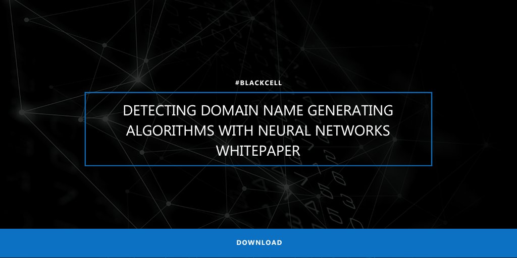 blackcellteam's tweet image. 📋 DGA whitepaper:
- What are domain generating algorithms? 
- Domains’ structure + basic approaches for detecting them
- How neural networks work &amp;amp; how good they are at detecting DGAs?
▪️Download: bit.ly/3kGPD7x
#BlackCell | #CyberSecurity #DGAdetection #Whitepaper