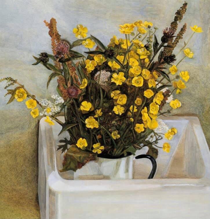 Fiori di #marzo
Ranuncoli, #LucianFreud, 1968.