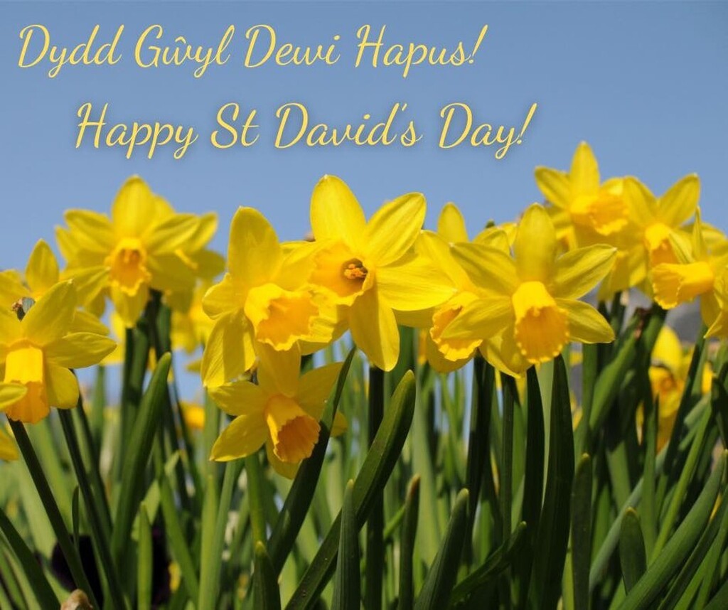Dydd Gŵyl Dewi Hapus i chi gyd! Cofiwch gwneud y pethau bychain heddiw 🥰

Happy St David’s Day to you all! 

“Gwnewch y pethau bychain” or “Do the little things” are considered to be St David's most famous words, and (possibly) his final ones. St Dav… instagr.am/p/CpPWMMsDvGf/