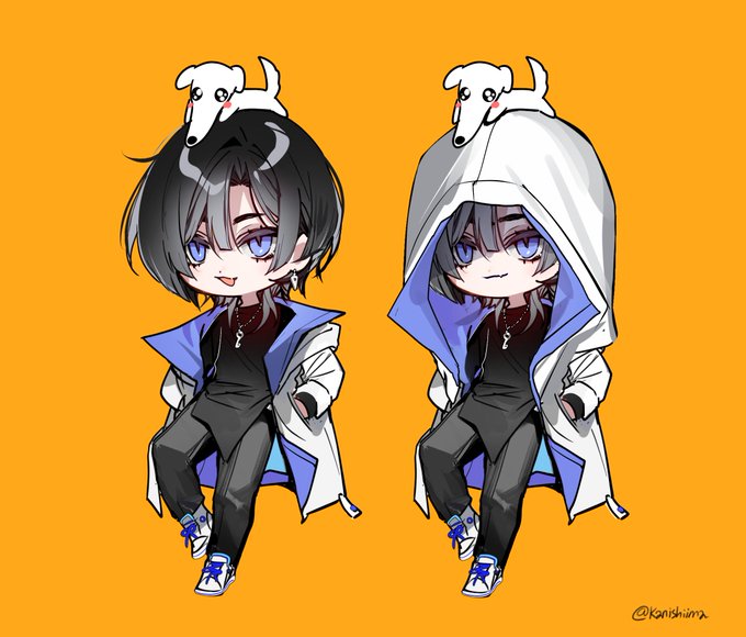 「chibi hooded jacket」 illustration images(Popular)