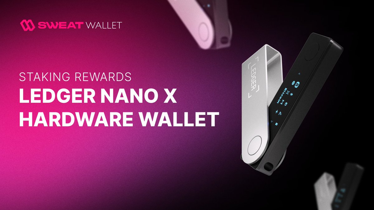 Want to secure your crypto? 🗝️

Enter the Ledger Nano X Prizedraw... 🎁

Simply stake 400 SWEAT in Growth Jars 🫙