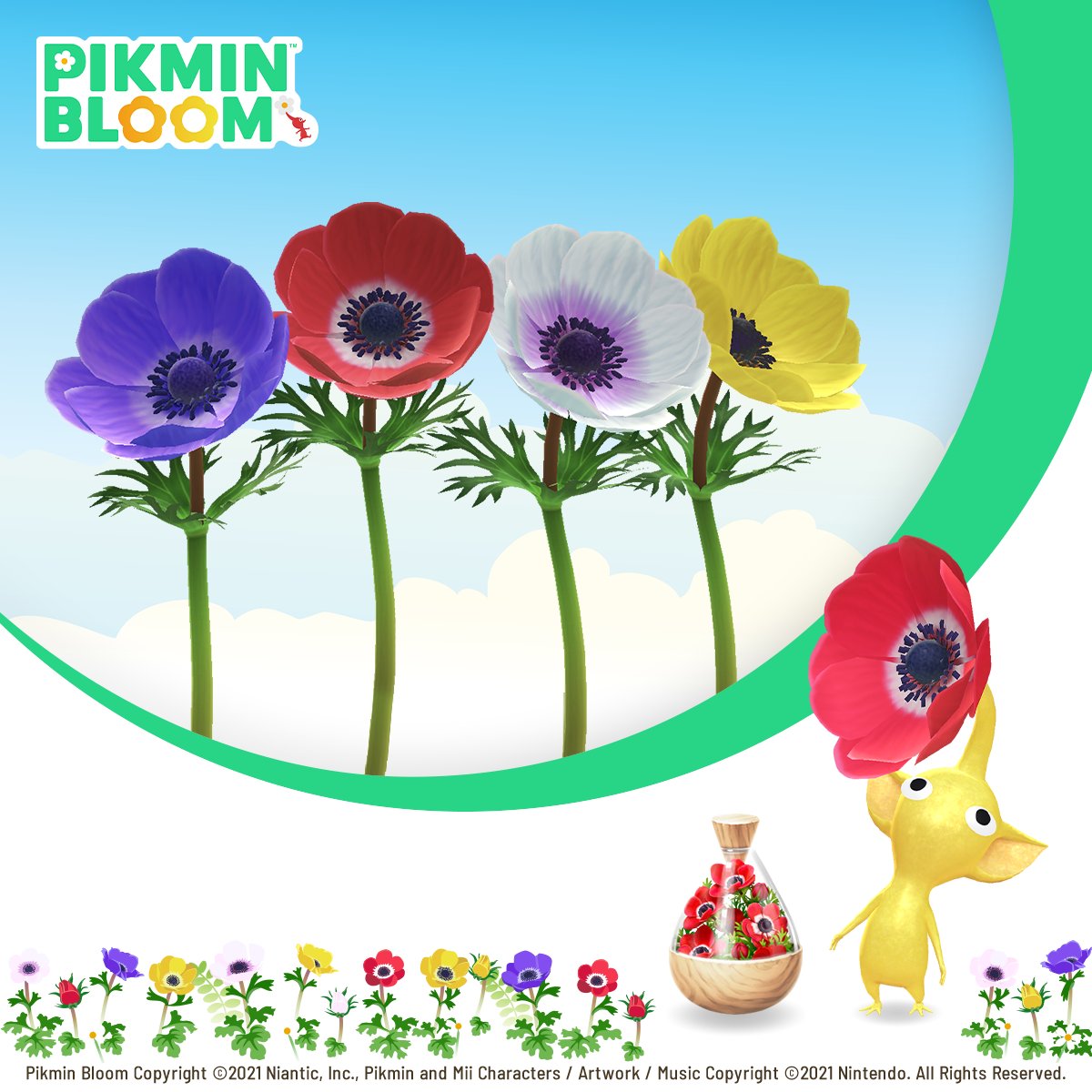 Pikmin Bloom on Twitter " March Big Flower Forecast March is here in 