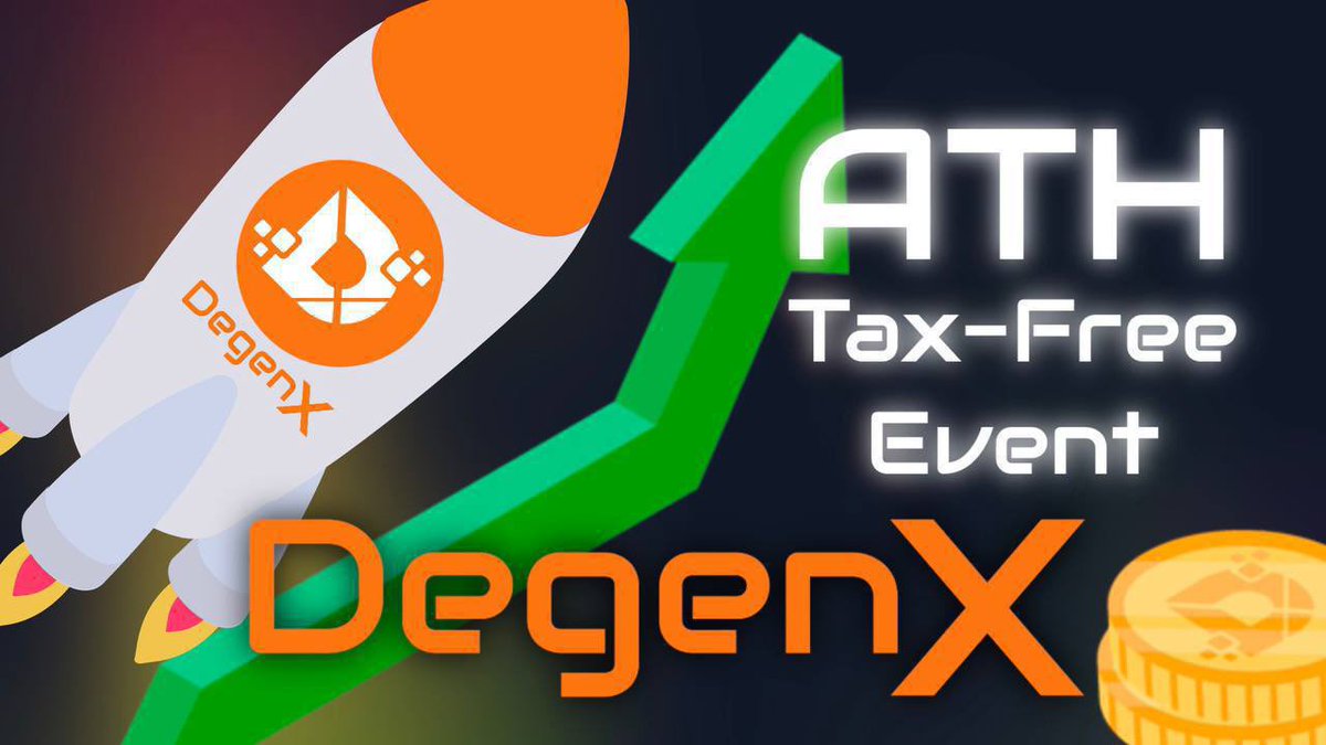 CowfaceCrypto's tweet image. 🚨TAX REBATE EVENT🚨

Take advantage of the ever and bran yourself some tax free #DGNX no one likes paying taxes😎

🥦 All buys over 5 Avax will be sent an additional 10% DGNX tokens, if held in wallet for minimum 1 week.

📝 Tax Rebate will be paid after the holding period.