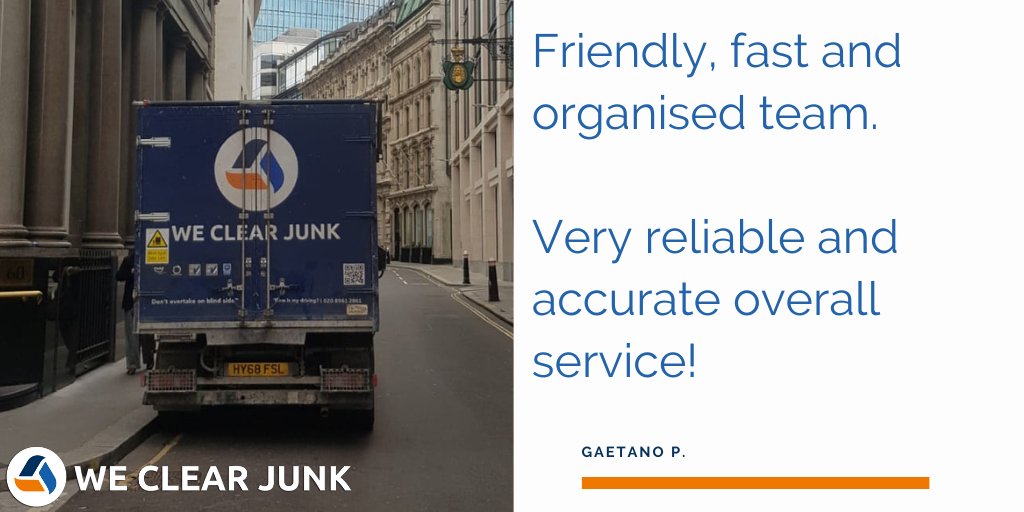 We truly appreciate your support and look forward to serving you again in the future. ❤

Call us  on 0208 961 2861 or visit our website to make a waste removal booking; weclearjunk.com

#londonwasteclearance #londonhouseclearance