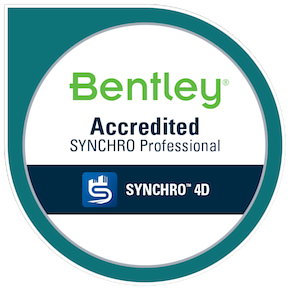 #Proud to share another #achievement, a new #Badge.
#Proud to be #bentleysystems #certified #Synchro4D #Professional 
@BentleySystems
@gkcconsultants
@Bentley_SYNCHRO
 #digitaltransformation #construction 
credly.com/badges/cc004b0…
#gkcconsultants #4dbim #5dbim #digitalconstruction