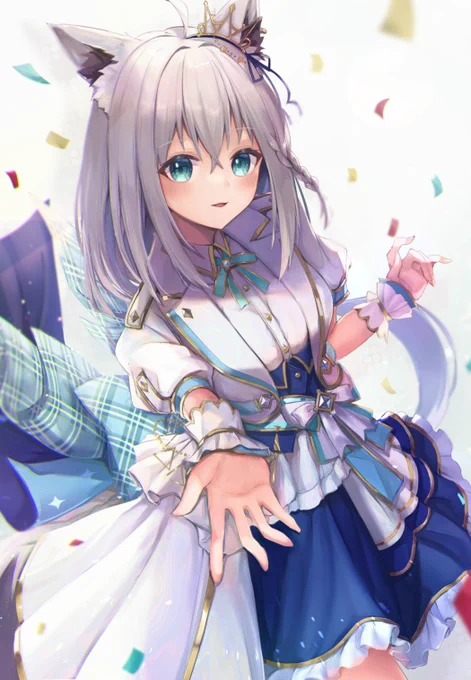 ブライト衣装フブキちゃん#絵フブキ 
