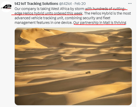 glr_1990's tweet photo. Fluff or substance? Tweets are indicating business is really taking off in 2023 #TRAC https://t.co/2Qgg08Aqxt