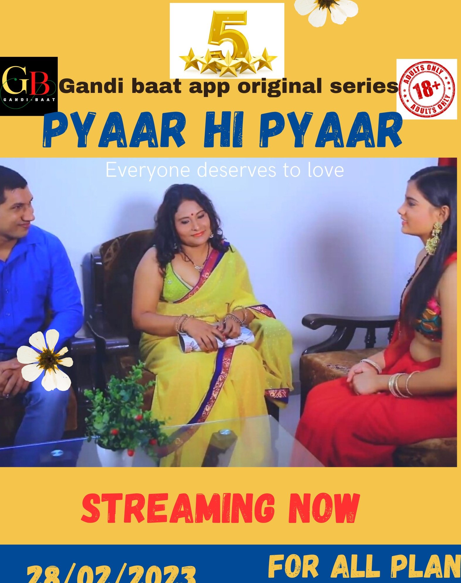GANDIBAAT APP OFFICIAL on Twitter "Streaming Now pyaar hi pyaar 1 और