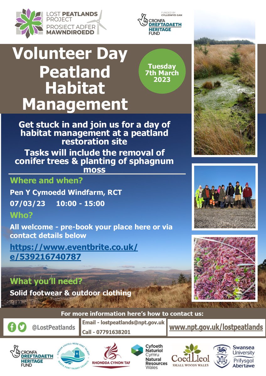 Lost Peatlands Project/Prosiect Adfer Mawndiroedd tweet media