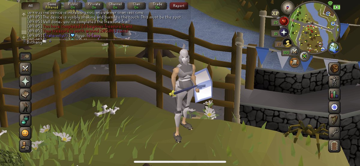 osrsbeth's tweet image. mole slippers 23 casket openings🤩