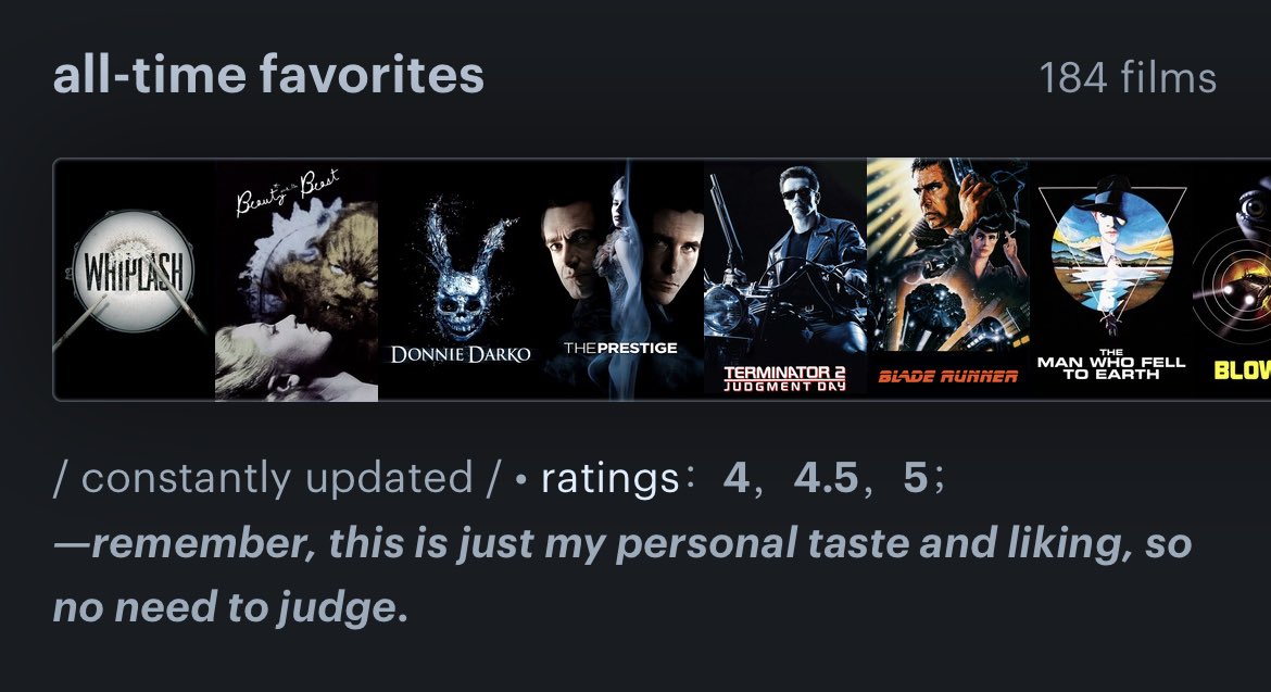 📼 #filmtwt; 
not really new to filmtwt but I wanna get more moots on twt/lboxd!

/// btw my twt acc is basically an open diary (twt mostly in french/sometimes eng) and rt spam a lot what I like (cf bio); if it doesn’t bother you rt/like! <3 ///