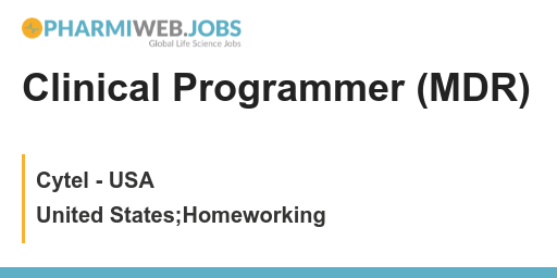 PharmaNews_Jobs's tweet image. Clinical Programmer (MDR) - Cytel - USA - United States;Homeworking
Find Out More: bit.ly/3J39CqD
We're looking for a Clinical Programmer with #MDR experience. Are you up for the challenge? #ClinicalProgrammer #Jobs #Vacancies
