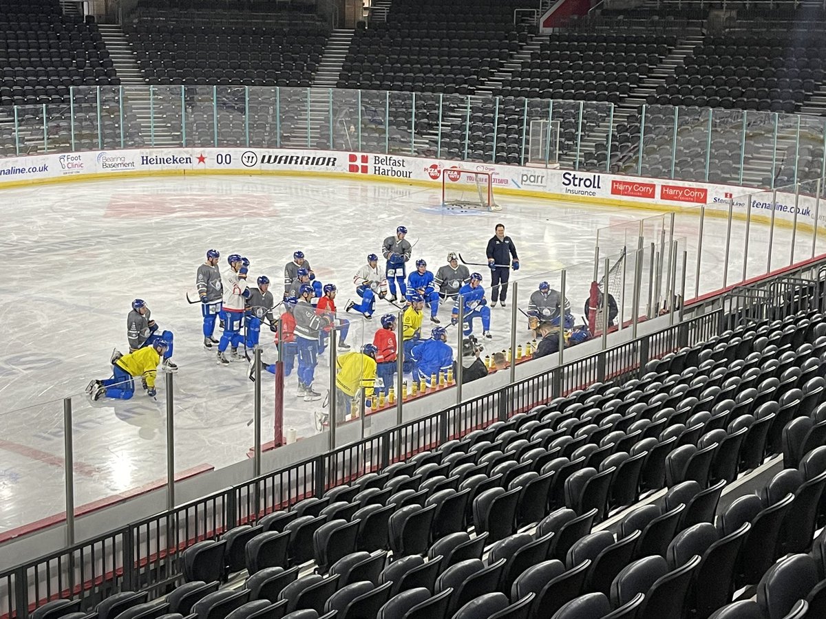 Morning skate ❄️ | #EIHL #CC23