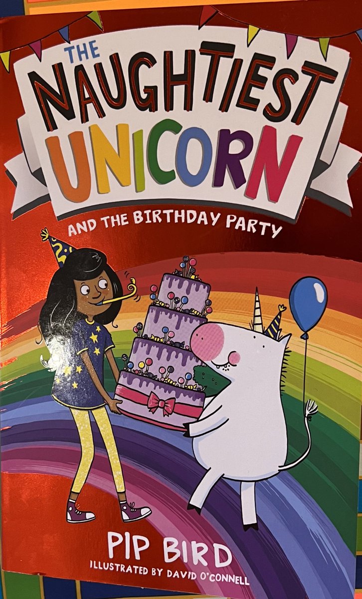 Get your party boots out for tomorrow…! <a href="/davidoconnell/">David O'Connell</a> <a href="/FarshoreBooks/">Farshore</a> #naughtiestunicorn
