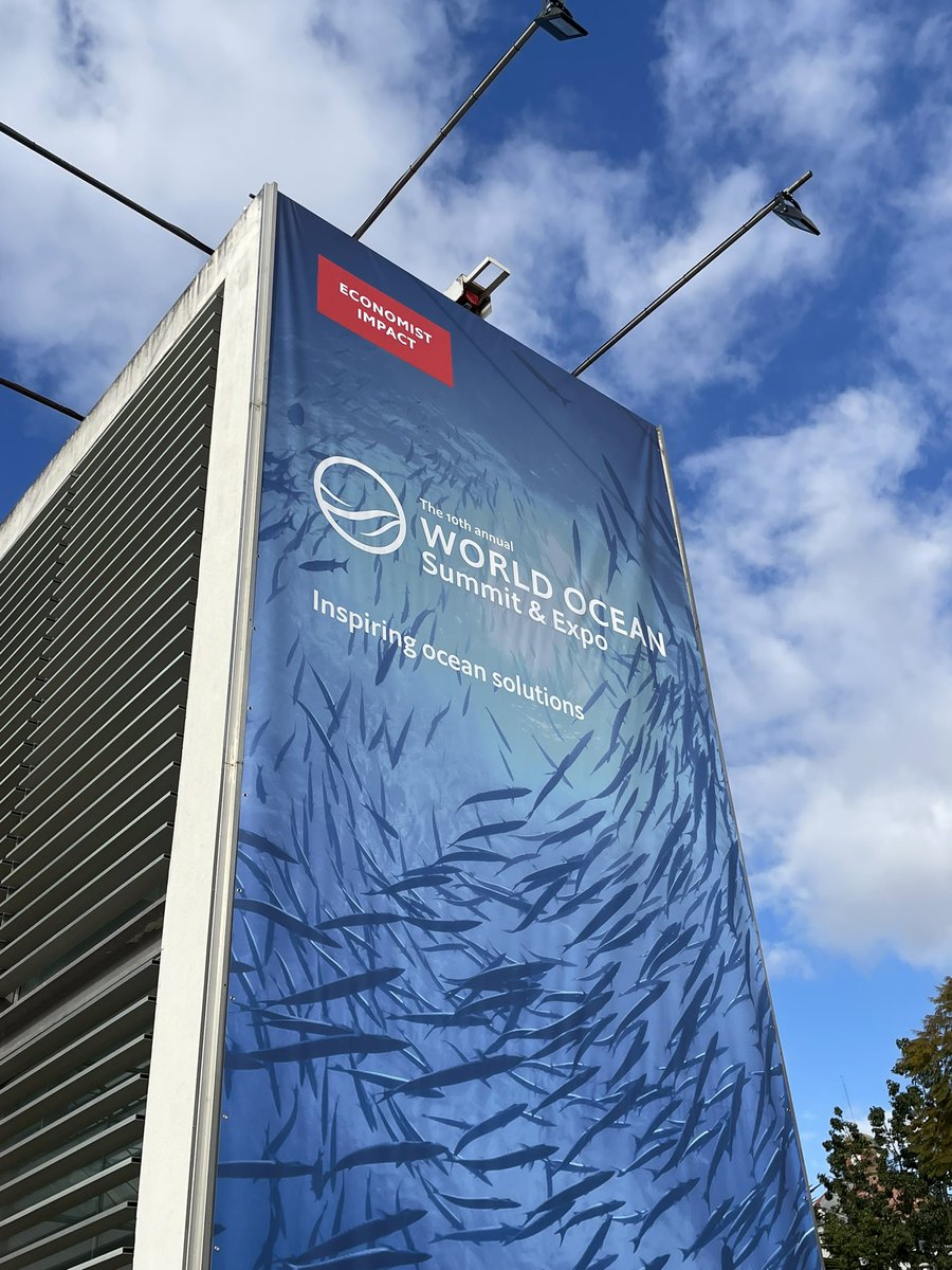 Fisheries, IUU, MPAs and aquaculture on the agenda for the last day of @Economist_WOI #OceanSummit Lisbon