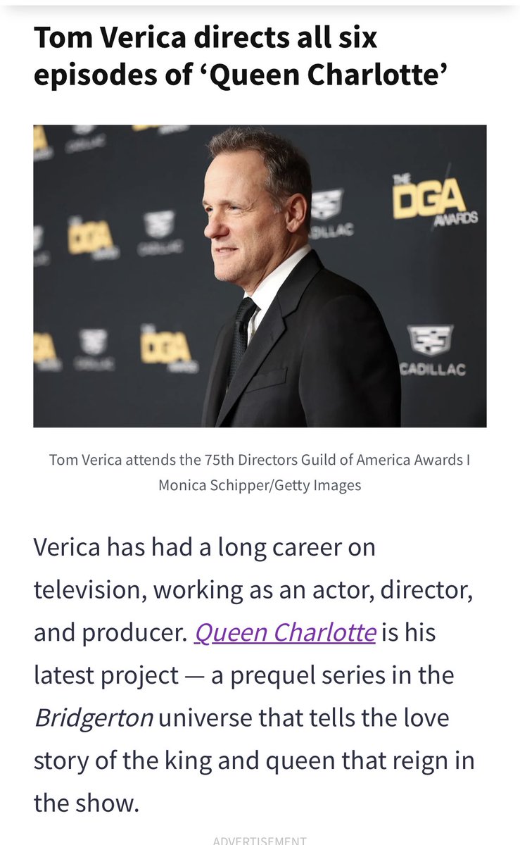 Tom Verica (@tomverica) on Twitter photo Spent this last year working with some incredible artists to bring this story to light. Written by the brilliant storyteller <a href="/shondarhimes/">shonda rhimes</a>. So proud of this and can’t wait for you all to see May 4 on <a href="/netflix/">Netflix</a>. <a href="/shondaland/">shondaland tv</a> #QueenCharlotte Spent this last year working with some incredible artists to bring this story to light. Written by the brilliant storyteller <a href="/shondarhimes/">shonda rhimes</a>. So proud of this and can’t wait for you all to see May 4 on <a href="/netflix/">Netflix</a>. <a href="/shondaland/">shondaland tv</a> #QueenCharlotte