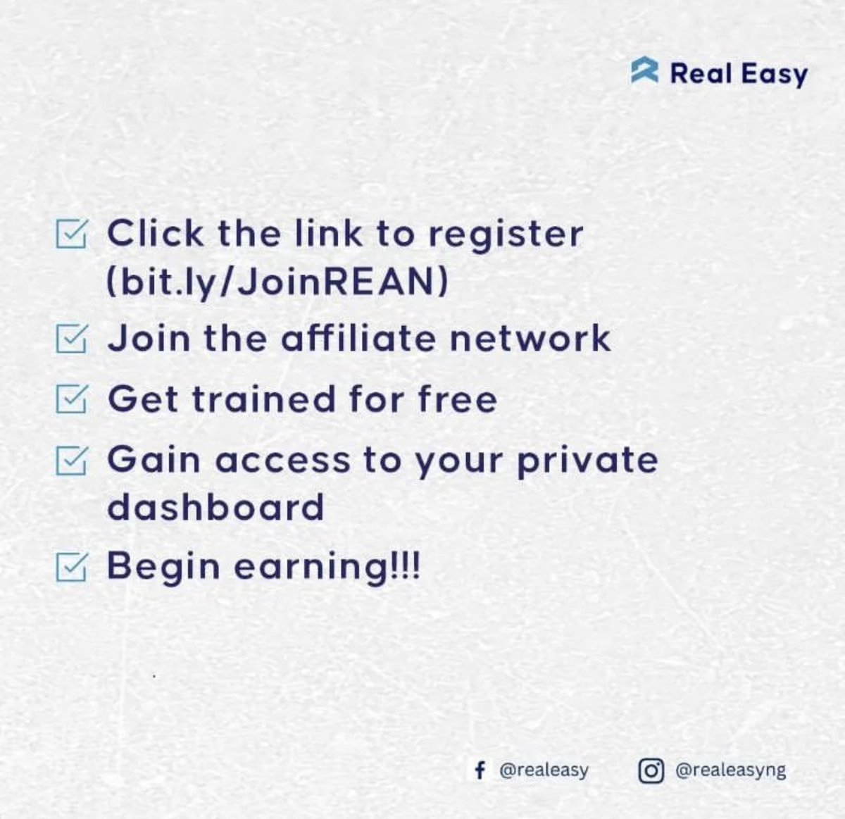 Realeasyng's tweet photo. We are committed to helping as many achieve their financial goals and staying afloat in this economy. https://t.co/dDqOpCVEgR