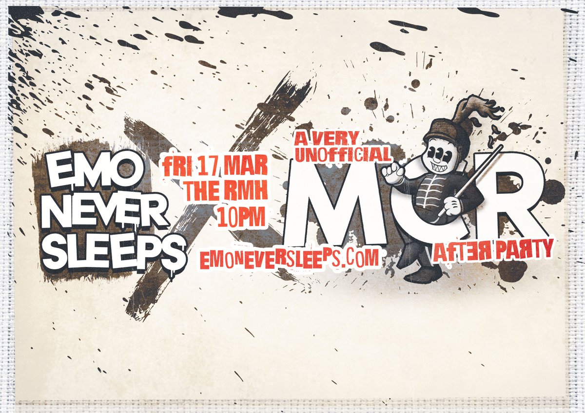 u didnt think we'd leave u hangin on the biggest night in recent mlb city emo history did u? 

tix: mcr-afterparty.eventbrite.com.au