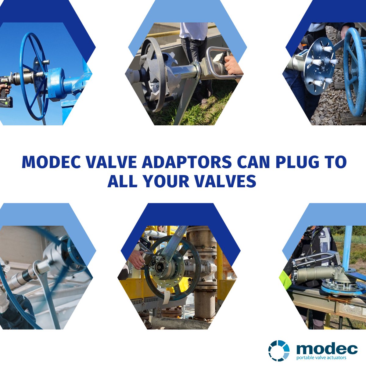 MODEC_Air_Motor's tweet photo. How do modec portable valve actuators can plug to ALL OF YOUR VALVES ?

Well, thanks to our amazing range of valve adaptors ! You can take a look at our adaptors selection guide right here : https://t.co/34TvPWayoS or trust one of our sales to find you the perfect fit ! https://t.co/dmvGOLJpOf