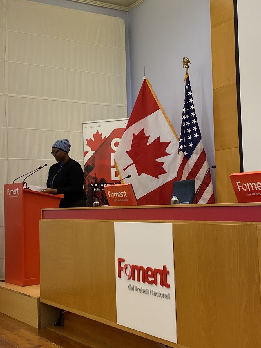 Kilian Garcia (@garcia_kilian) on Twitter photo Just starting #CanadaMWC Women in Tech. Thanks to the <a href="/EmbCanEspana/">Canadá en España y Andorra</a>, the Consul of Canada in Barcelona, <a href="/USembassyMadrid/">US Embassy Madrid 🇺🇸🇪🇸</a> and <a href="/USConsulateBCN/">U.S. Consulate General Barcelona</a> <a href="/FomentTreball/">Foment del Treball Nacional</a> Just starting #CanadaMWC Women in Tech. Thanks to the <a href="/EmbCanEspana/">Canadá en España y Andorra</a>, the Consul of Canada in Barcelona, <a href="/USembassyMadrid/">US Embassy Madrid 🇺🇸🇪🇸</a> and <a href="/USConsulateBCN/">U.S. Consulate General Barcelona</a> <a href="/FomentTreball/">Foment del Treball Nacional</a>