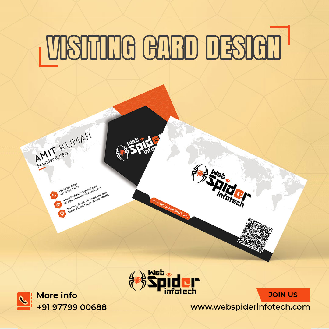 #WebSpiderInfotech is grateful to offer you top-quality Visiting card designing services. 

Visit us at webspiderinfotech.com
.
.
.
#visitingcarddesign #graphicdesign #graphicdesigner #visitingcard #design #logo #branding #businesscards #visitingcards #logodesigner #photoshop