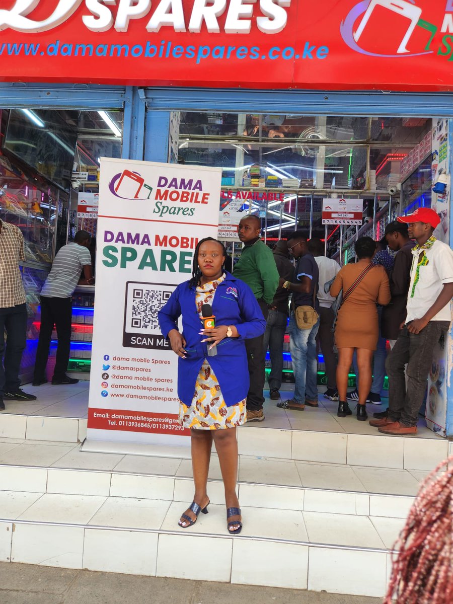 Today's #WCW is your favorite CEO giving her take on the #ChinaSquare hullabaloo at Citizen TV Kenya  from your #1 Supplier of all mobile phone spares #DamaMobileSpares.
🌍 damamobilespares.co.ke 
📞 0741420249
#MainaAndKingangi 
#SayNoToLGBTQinKENYA