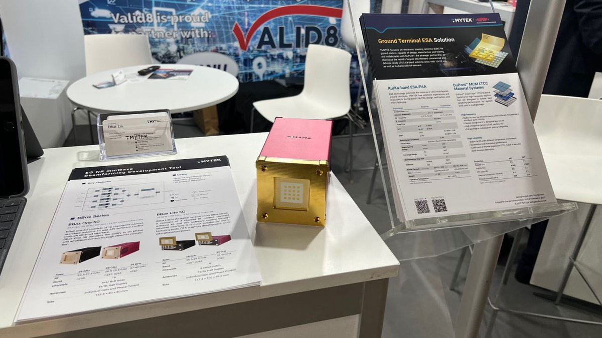 Hello, <a href="/MWCHub/">MWC</a> Barcelona, here we are!
Have you met with our representatives at booth #5K36 during MWC2023? Take advantage of the opportunity to speak with #TMYTEK and learn more about our 5G mmWave solutions. ▶ tmytek.com
▶ Contact us: sales@tmytek.com