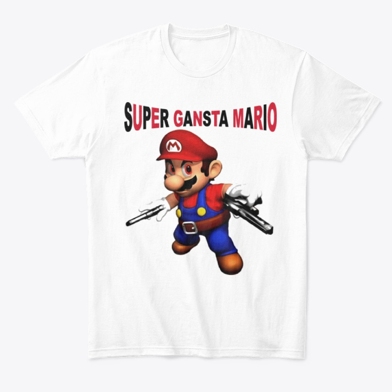 artfullfusion's tweet photo. Super Gangsta Mario T shirt
The Gangster Mario t is a must-have t-shirt for any fan of the iconic Super Mario video game franchise. 
Order Now: https://t.co/C444tq1mS9
#tshirts #tshirtdesign #superannuation #game #Franchise #design #VIDEO https://t.co/t8GOB03kq3