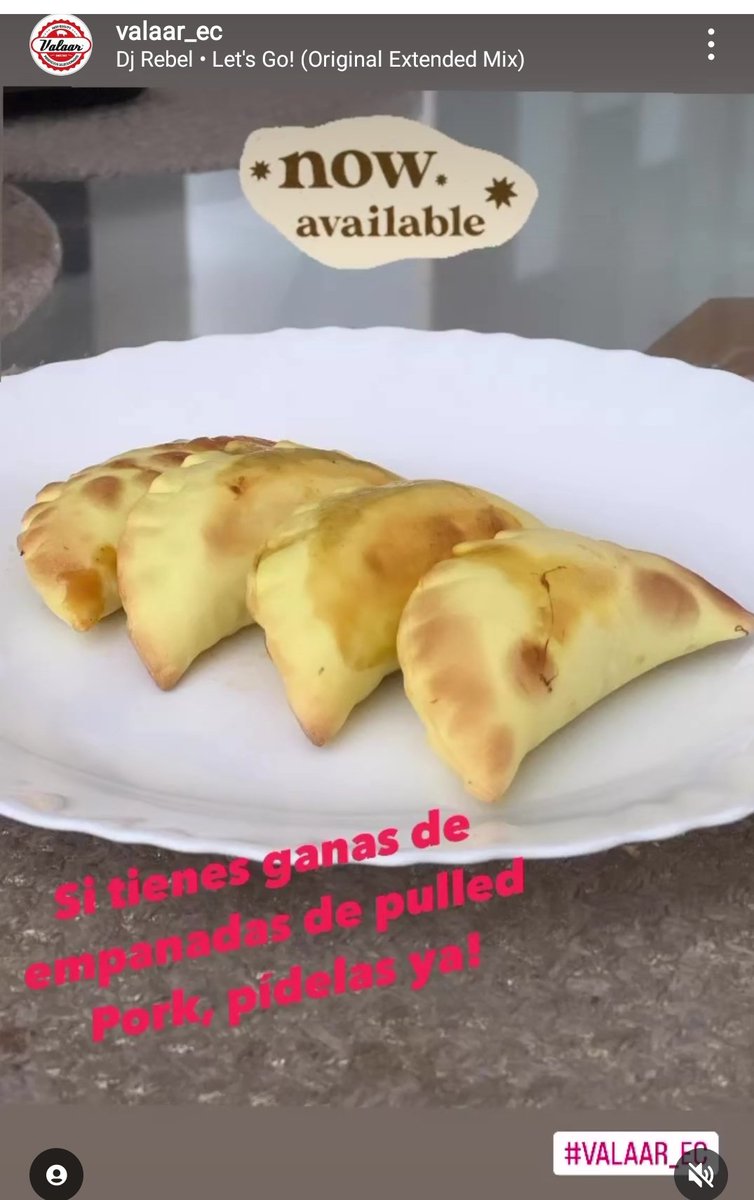 MaraMileAg's tweet photo. Ya pediste los tuyos 😜☺️
Te los recomiendo son ricos
 #VALAAR_EC 
#EmpanadasPulledPork
#Guayaquil 
#samborondón https://t.co/ioQYz9CsYf