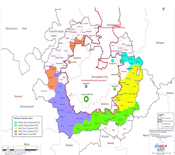 Mukeshias's tweet photo. UDD, Gujarat - New Initiative 
Ahmedabad Urban Development Authority (AUDA) reaching out to 55 villages within 5 km from AMC limits to remediate legacy waste. 

AUDA started the work since July 2022, deployed 30 vehicles and so far remediated over 8300 MTs of legacy waste. https://t.co/NBSYkHWQSi