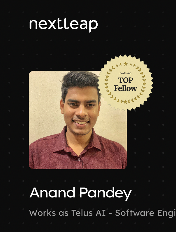 anand_498's tweet image. The day couldn't have been better!!!
PM Fellow ❌---&amp;gt; Top PM Fellow!!✅

While I am happy about this, but a long way to go in this journey💪
The learnings and the feedback @yourNextLeap were so helpful!

#productmanagement #nextleap
