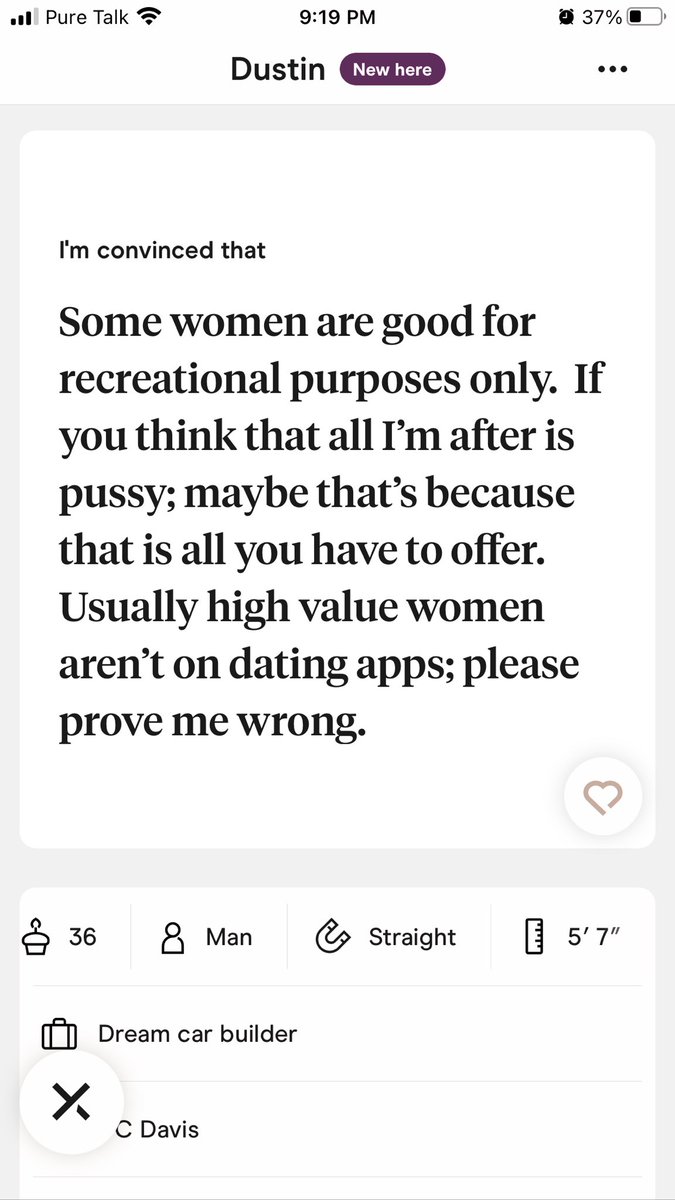 CameronKayHobbs's tweet photo. Hell is this @hinge prompt response https://t.co/VtlmoJoTDG