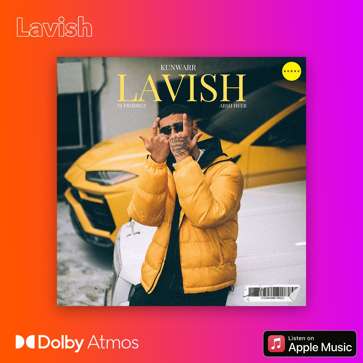 Listen to Lavish in the immersive sound of #DolbyAtmos on @AppleMusic @Kunwarrmusic @bgbngmusic @DJPRODiiGY @arshh33r @JStatikMusic #AbhishekGautam #MusicInDolby