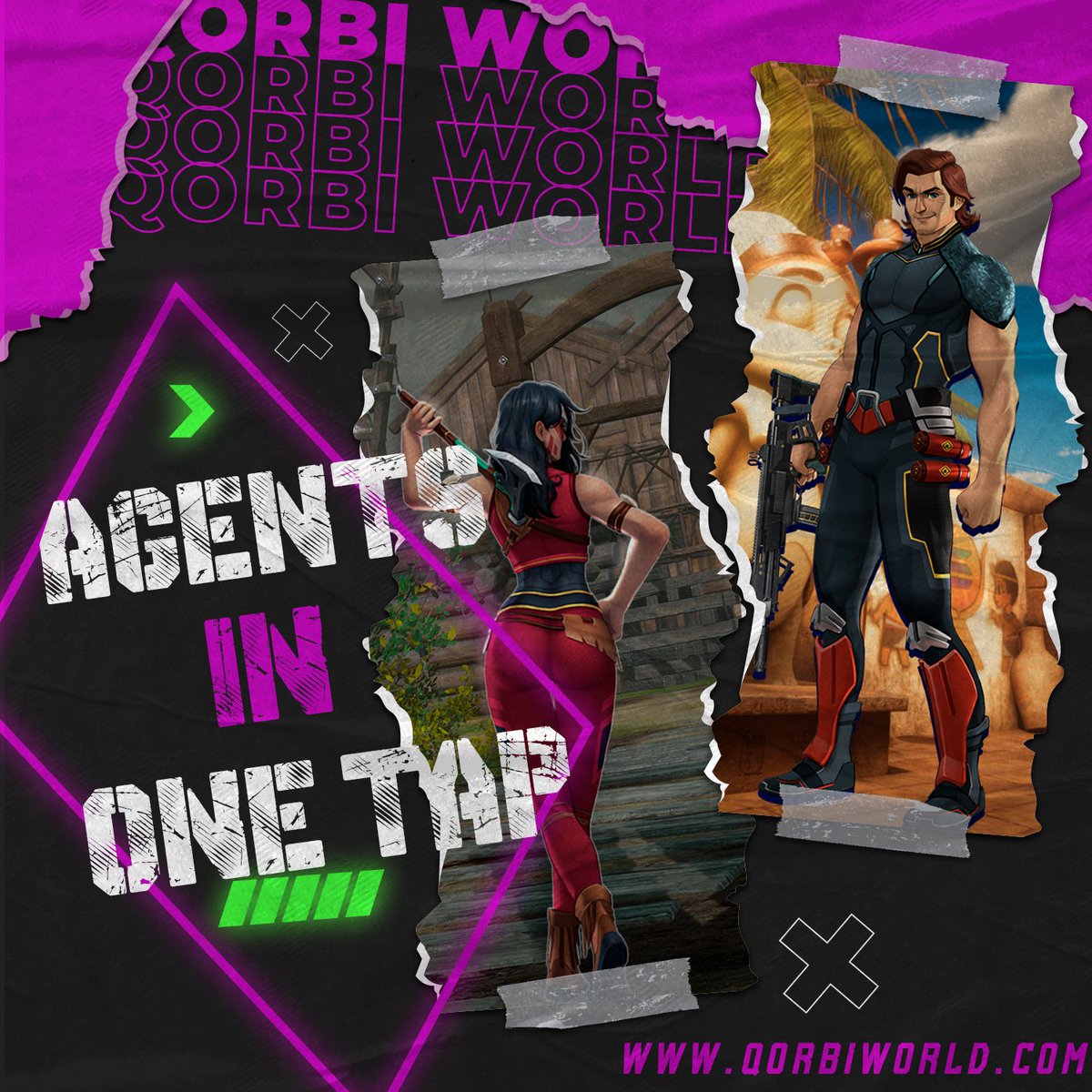 Meet the two agents that will be in the Alpha of One Tap, Yucana and Rod 🔥🔥

Who will be your agent in the new FPS game?

#OneTapFPS | #web3 | #web3gaming | #web3community | #gamers | #gamingcommunity