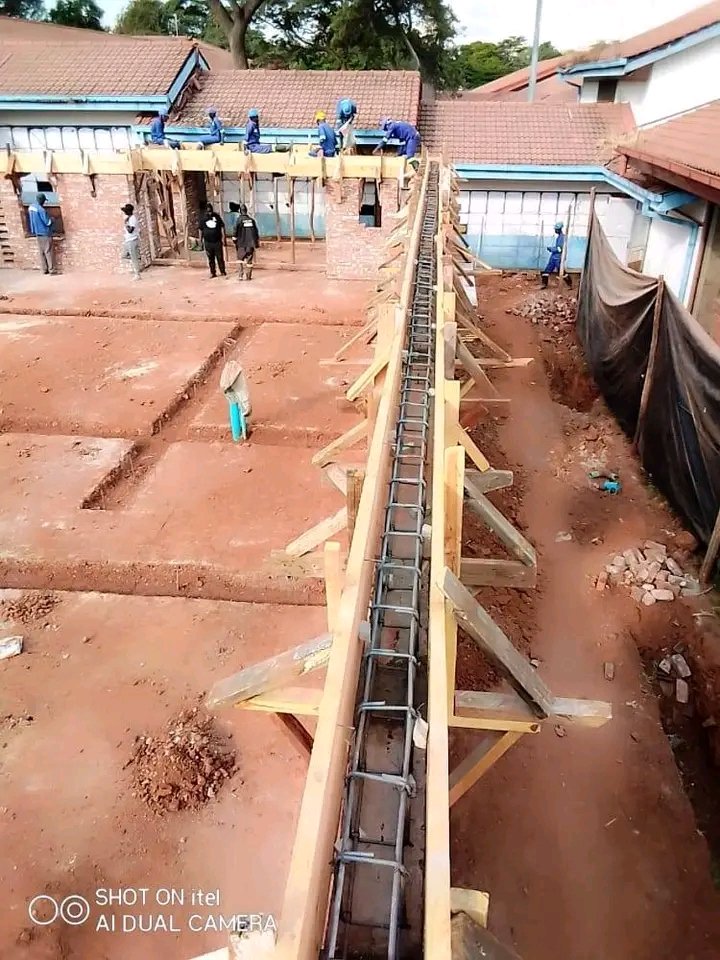 Ring beam cutting and bending fixing steel supply