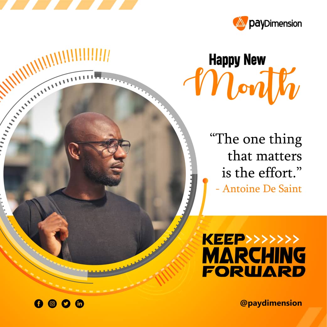 paydimension's tweet image. It is our heartfelt prayer that we MARCH forward, as individuals, as a country, in this season.

Happy New Month Superstars👏🏽👏🏽👏🏽

#paydimension
#happynewmonth
#onlinerecharge
#billpayments
#nigeriadecides2023
