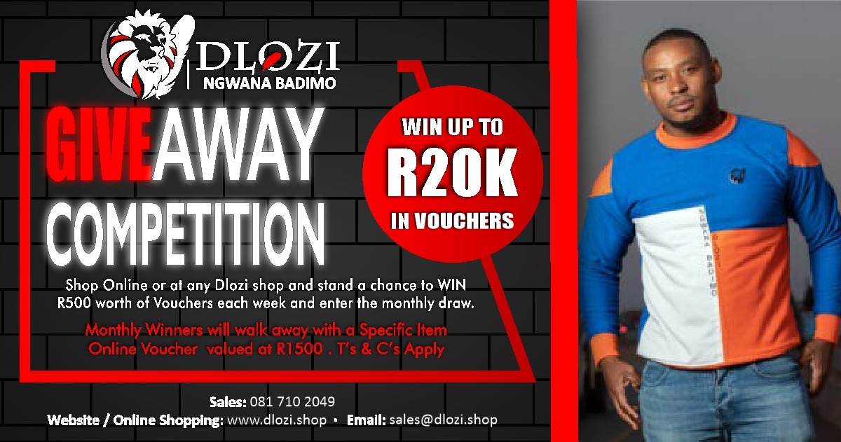 ShopDlozi's tweet photo. Participate and stand a chance to WIN https://t.co/tZAiJuz4Ty